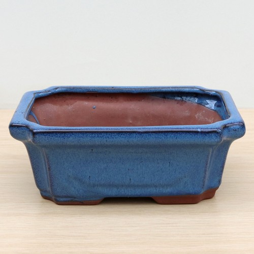 Inch blue glazed rectangular - inch,