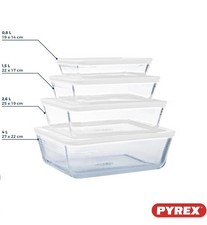 Pyrex Cook & Freeze Set of 4