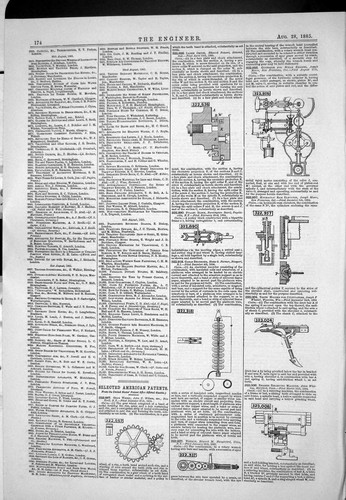 Old 1885 american patents - old,