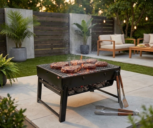 Portable bbq grill - bbq,