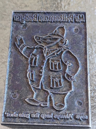Letterpress metal printing - letterpress,