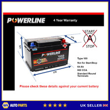 Battery fits AUDI A3 TT Q3