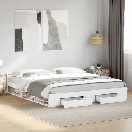 Modern wooden emperor size - size, 2m
