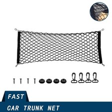 Nylon Elastic Secure Luggage Net For SUV/Truck 110*40cm Universal Car Trunk Net