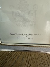 Laura Ashley HARRISON Photo Frame for 5x5 inches  In Pale Charcoal 