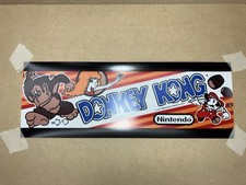 Donkey Kong Arcade Machine FLEXI MARQUEE