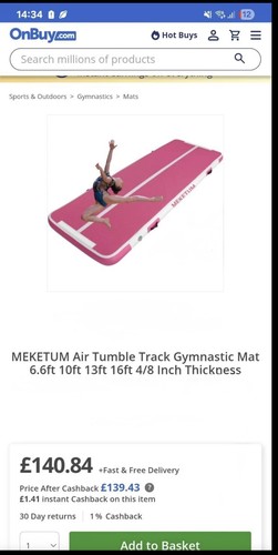 Meketum pink gymnastic air - meketum,