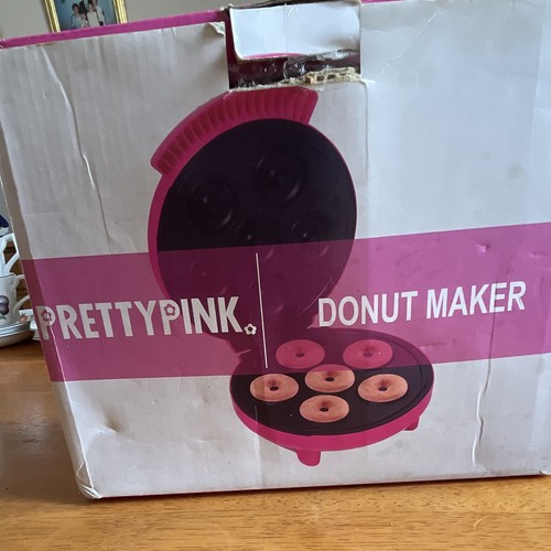 Pretty pink electric donut - pretty,
