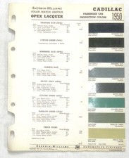 1950 CADILLAC SHERWIN WILLIAMS