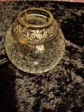 Crackle Glass And Ornate