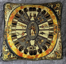 Versace Silk Cushion with insert, 40cm x 40cm #1