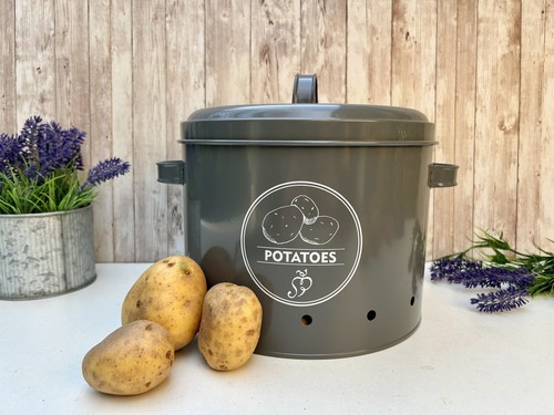 Potato storage container metal - storage,