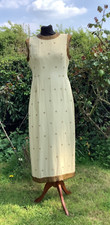 Vintage 1950s Crepe Beaded Cocktail Couture Dress. Model by Rebuck of Mayfair.