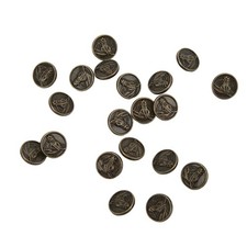 Buttons Antique Bronze Round