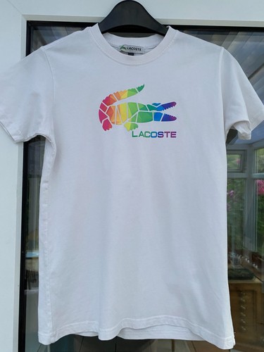 Kids lacoste white shirt - lacoste, t-shirt