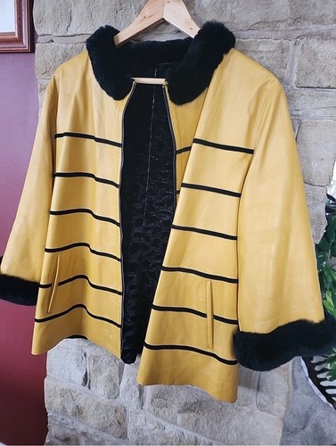 Woman leather jacket - leather,