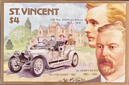 Vincent sg1087v mnh 1987 - st,