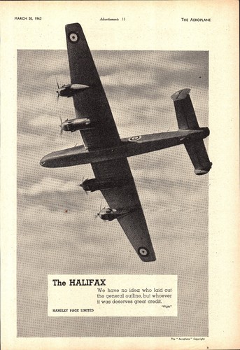 1942 handley page halifax - 1942,