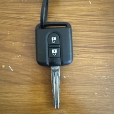 Nissan 350Z Note Navara Micra Primera XTrail 2 Button Remote Key Fob Used Key
