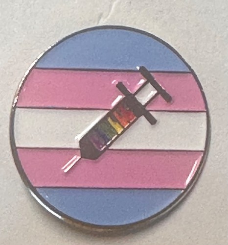 Trans pride nurse - nurse, hypodermic
