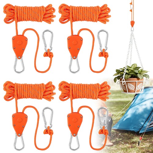 Tent guide rope - 4x,