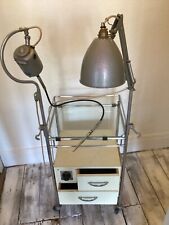 VINTAGE SCHOLL LONDON MEDICAL TROLLEY/WORKSTATION.
