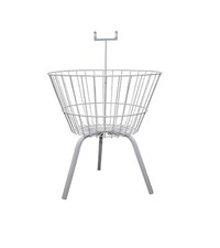 Retail Dump Bins White Display