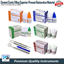 Dental Cement Superior Strong Teeth Repair Fix Permanent Cavity Filling Kit