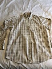 Mens Rohan Light Multicoloured Check Long Sleeve Upgrade Shirt Size M