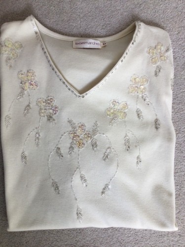 Ladies medium beaded - ladies, bon