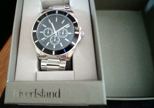 River island mens watch - river,