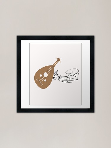 Cool arabic oud instrument