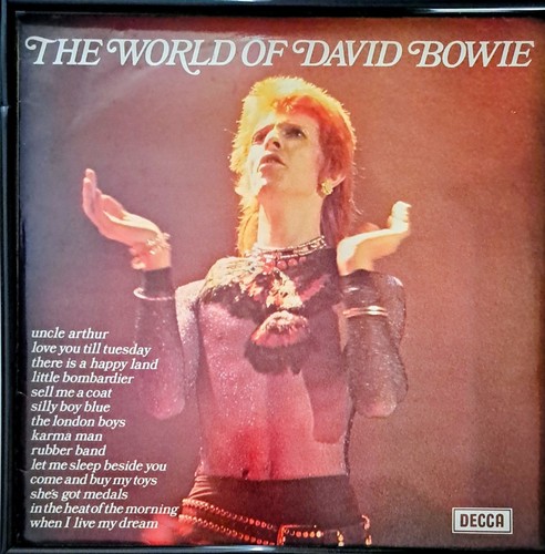 David bowie framed - david,