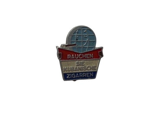 Vintage cuban cigar enamel pin - cuban,