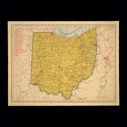 1940s vintage ohio railroad - 1940s,