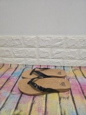 Reef Cushion Court Twist Flip Flops UK 5 (EU 37.5) Women's RRP £ 48 Black