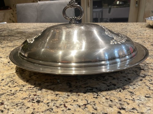 Silverplate domed meat - meat, 3