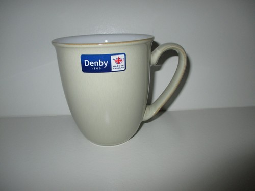 Denby linen coffee beaker mug - denby,