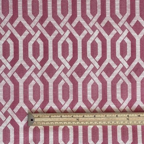 Trellis pink printed - trellis, geometric