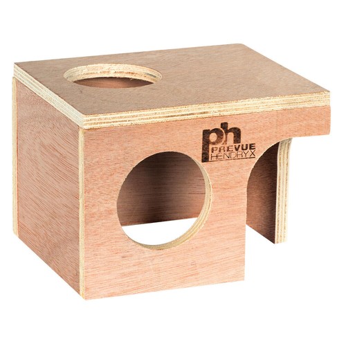 Wooden hut hamster gerbil - ra,
