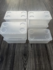 7 IKEA Glis Plastic Storage Box With Lids