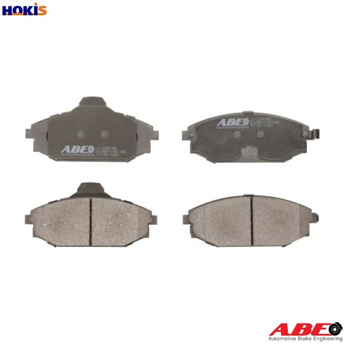 Brake pad set disc - set,