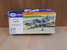 Hawk 1/72 Supermarine Swift model kit 607 *1960s kit**poor box*