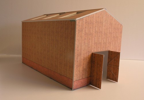 Greenhills cladded barn - cladded, farm
