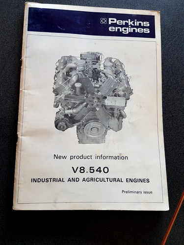 Perkins engines manual 540 - manual, v8.540
