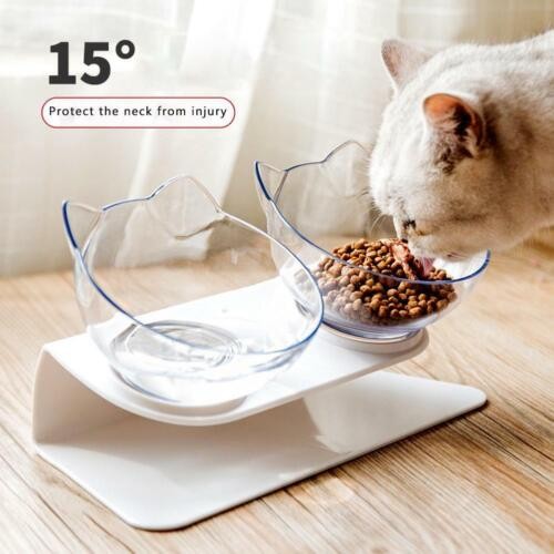 Pet food double bowl - food, stand