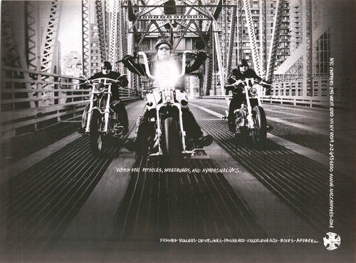 2005 nyc choppers - print, ad