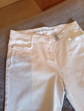 Next Ladies White Trousers