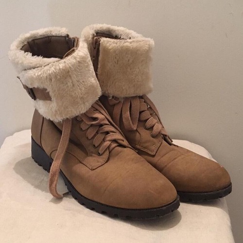Fur cuff brown - cuff, tan