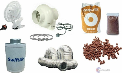 100mm inline fan carbon filter - inline,